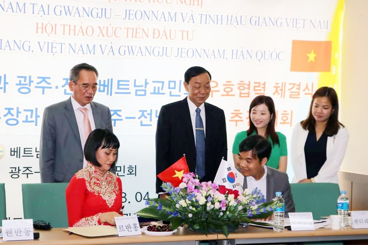 JBC Group signed a support agreement for the Vietnamese Student Association in Korea